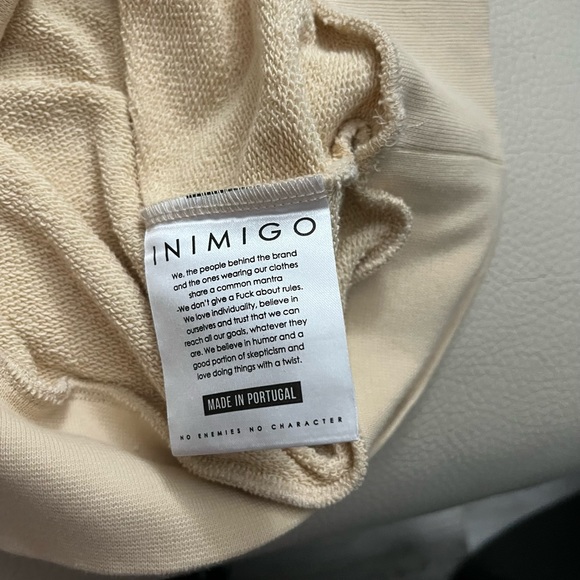NWOT - INIMIGO Men’s Heart Sweatshirt - Made in Portugal - Picture 4 of 5